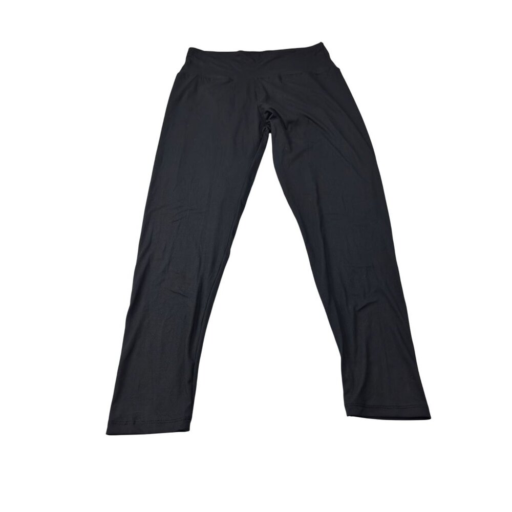Black XXL Unbranded Polyester & Spandex Pants Made In China Machine Washable